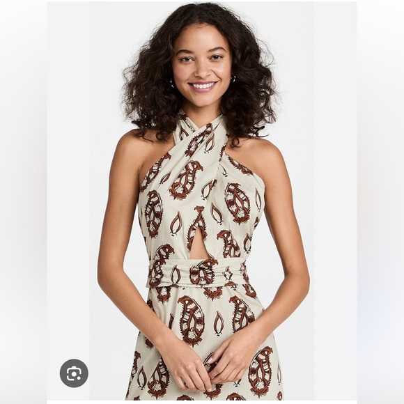 NWT Johanna Ortiz Dancing in SanSkirt Maxi Dress Sz 6 - Picture 3 of 8